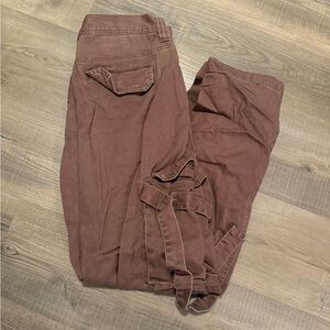 Urban Outfitters Brown Cargo Casual Pants